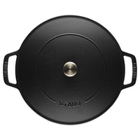 Staub - Stackable 2-delige Pannenset 24 cm - Zwart Pannenset Staub