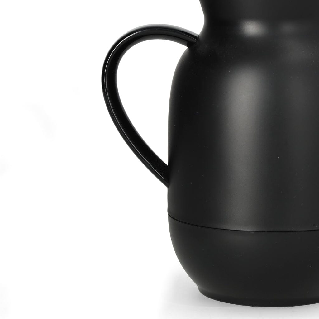 Stelton - Amphora Thermoskan 1 l. - Zacht Zwart Thermoskan Stelton