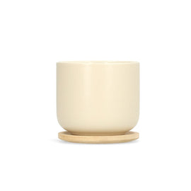 Stelton - Theo Tasse mit Untersetzer 0,2 l sand Stelton - Theo Beker met Onderzetter 0.2 l. - Zand Mok Stelton