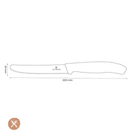 Victorinox - Tomatenmes Swiss Classic Rood 11 cm Victorinox