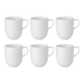 Villeroy & Boch - Afina - Becher 11x8,5cm, 0,39l Villeroy & Boch - Afina - Mok 300ml met oor, Set van 6 Mokken Villeroy & Boch