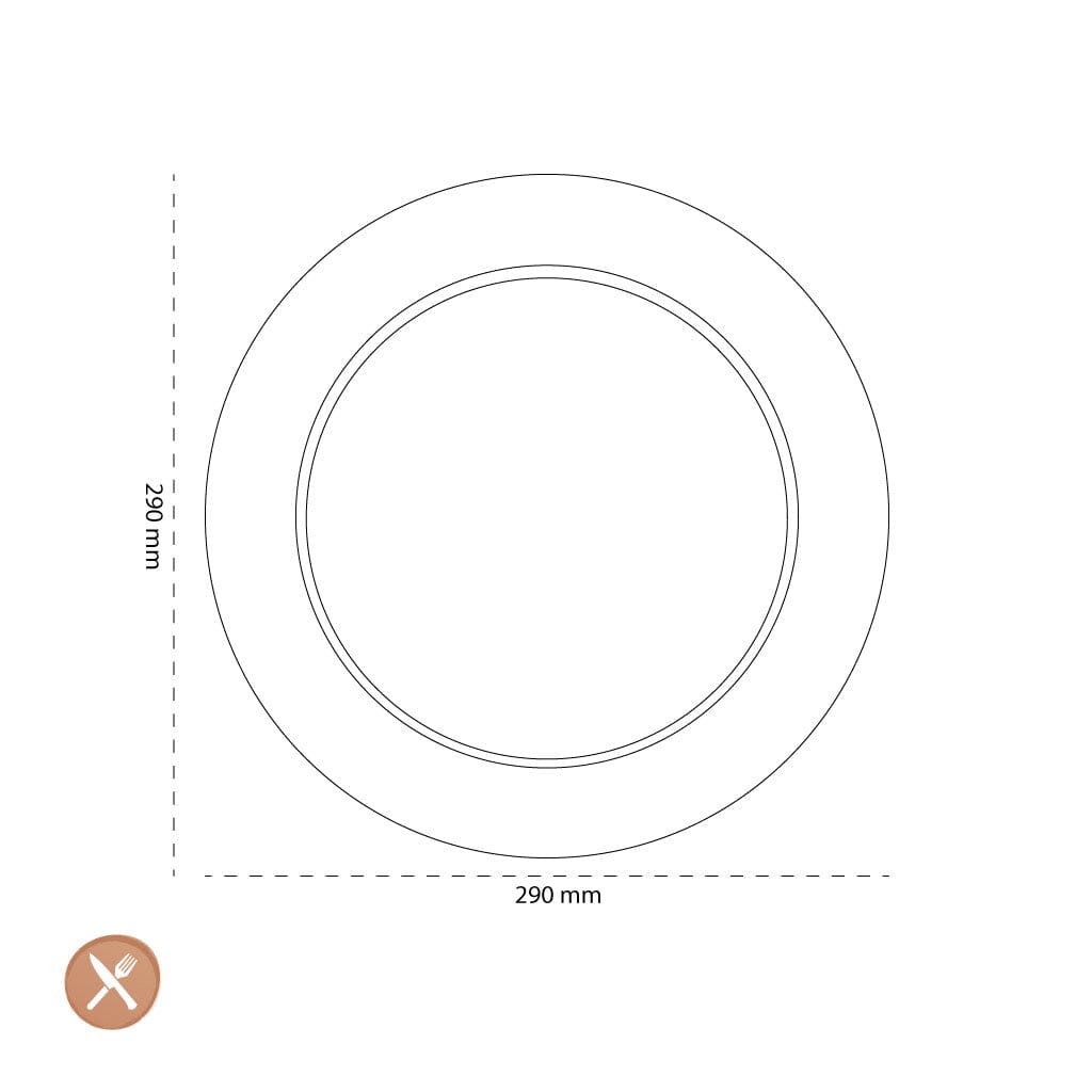 Villeroy & Boch - Crafted Breeze Dinerborden 6 stuks 29cm Dinerborden Villeroy & Boch