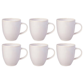 Villeroy & Boch - Crafted Cotton - Becher 0,35l Villeroy & Boch - Crafted Cotton - Mok 350ml set van 6 Mokken Villeroy & Boch