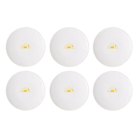 Villeroy & Boch - With Love - Br.plate Hello Sunshine Villeroy & Boch - With Love - Broodbord Hello Sunshine, Set van 6 Villeroy & Boch