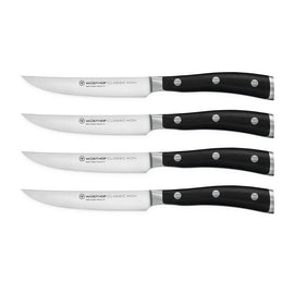 Wüsthof - Classic Ikon Steakmesserset 4-teilig Wusthof - Classic Ikon Steakmessenset 4-delig Messenset Wusthof