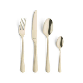 Amefa - Ménagère Austin 24 pièces pour 6 personnes - Champagne Mat Bezig met laden...