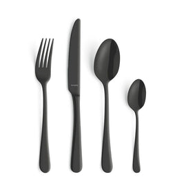 Amefa - Ménagère Austin 24 pièces pour 6 personnes - Noir Mat Bezig met laden...