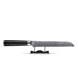 Shinrai Knives - Hammered Damask BR Brotmesser 20 cm Hammered Damast BR - Damascus Broodmes 20 cm Keukenmessen Shinrai Japan