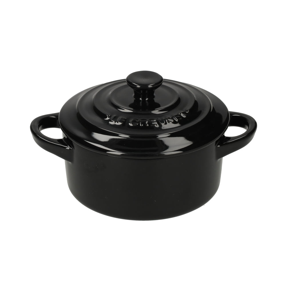 LeCreuset - Mini-Braten-/ Schmorpfanne Ebenholzschwarz 10cm 0,2l