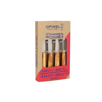Opinel - Küchenset 4-teilig, Opinel, Les Essentiels Olive