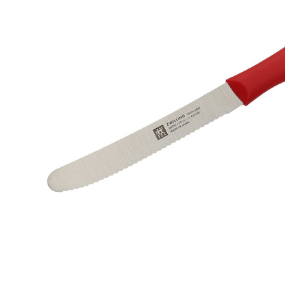 Zwilling - Couteau universel Twin Grip 120 mm - Rouge