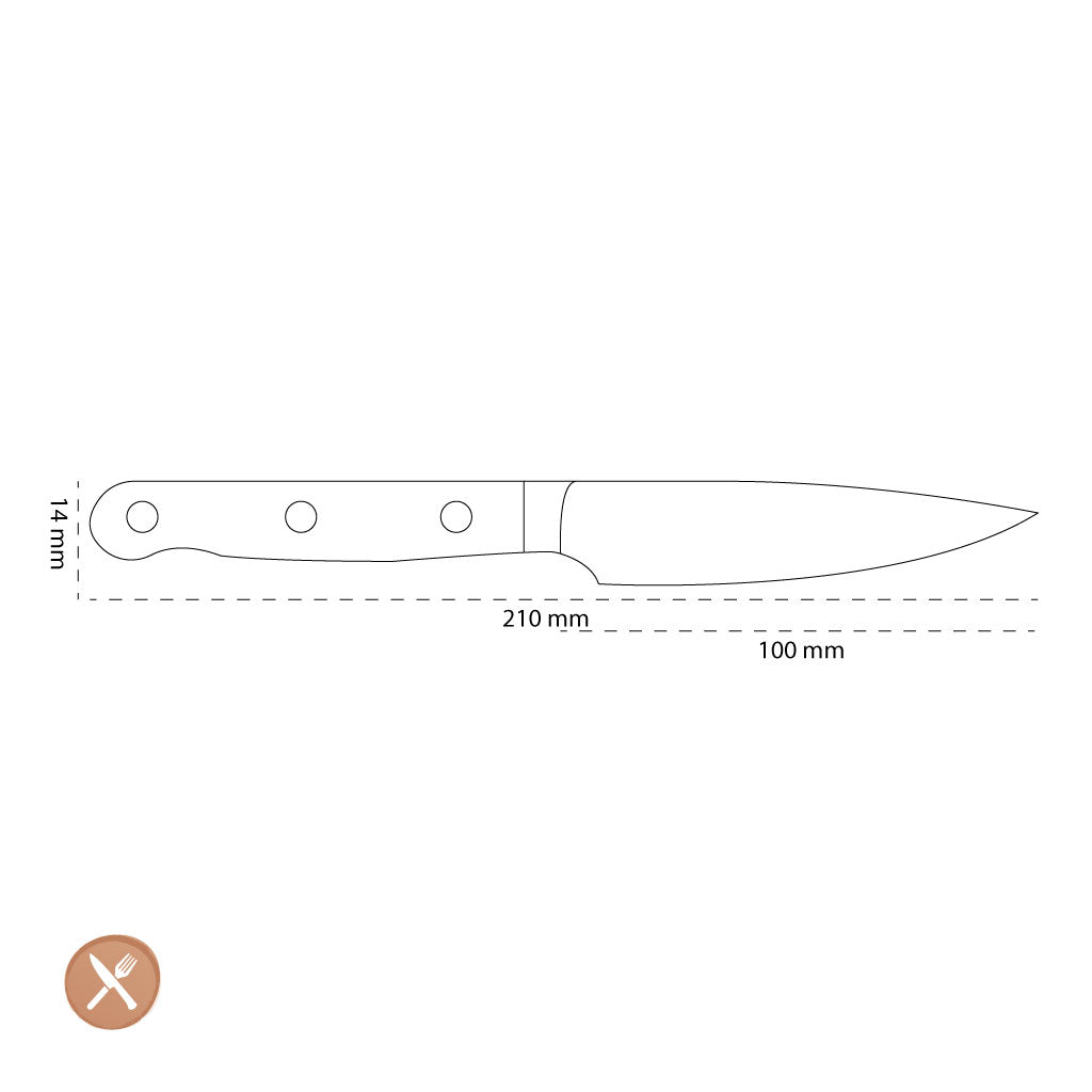 Zwilling - Prof S Schäler und Garniermesser 100 mm