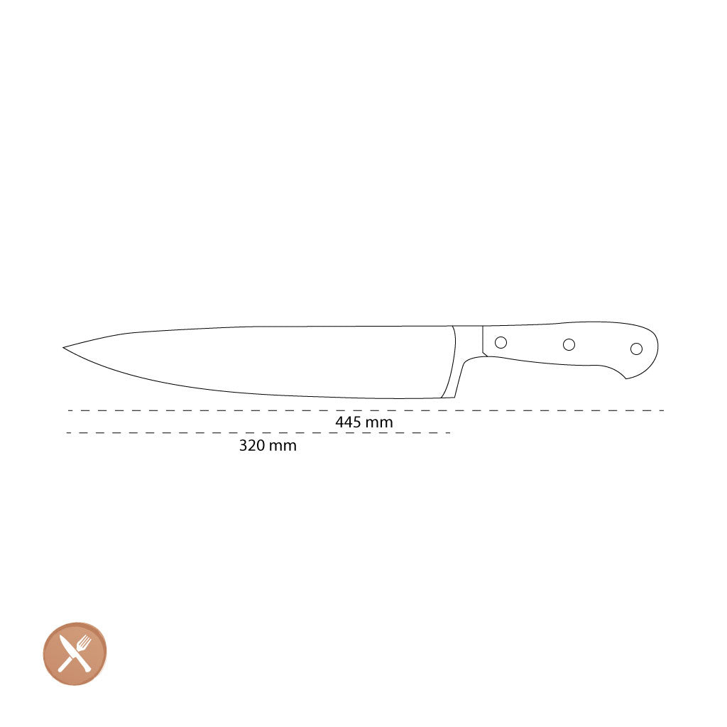 Wüsthof - Klassisches Kochmesser 32 cm