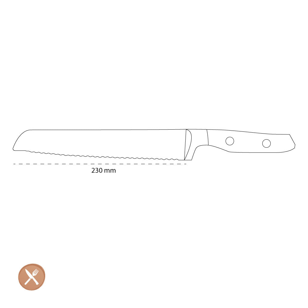 Wüsthof - Amici Brotmesser 23 cm