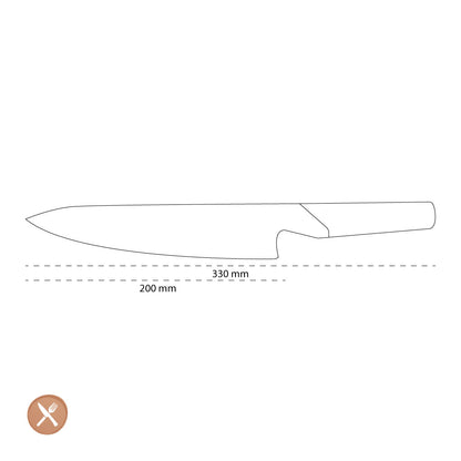 Global - G-2220BR Messerset + Schärfer