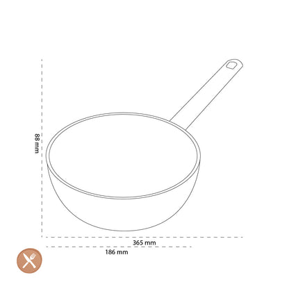 Demeyere - Apollo 7 Konische Schmorpfanne 18 cm