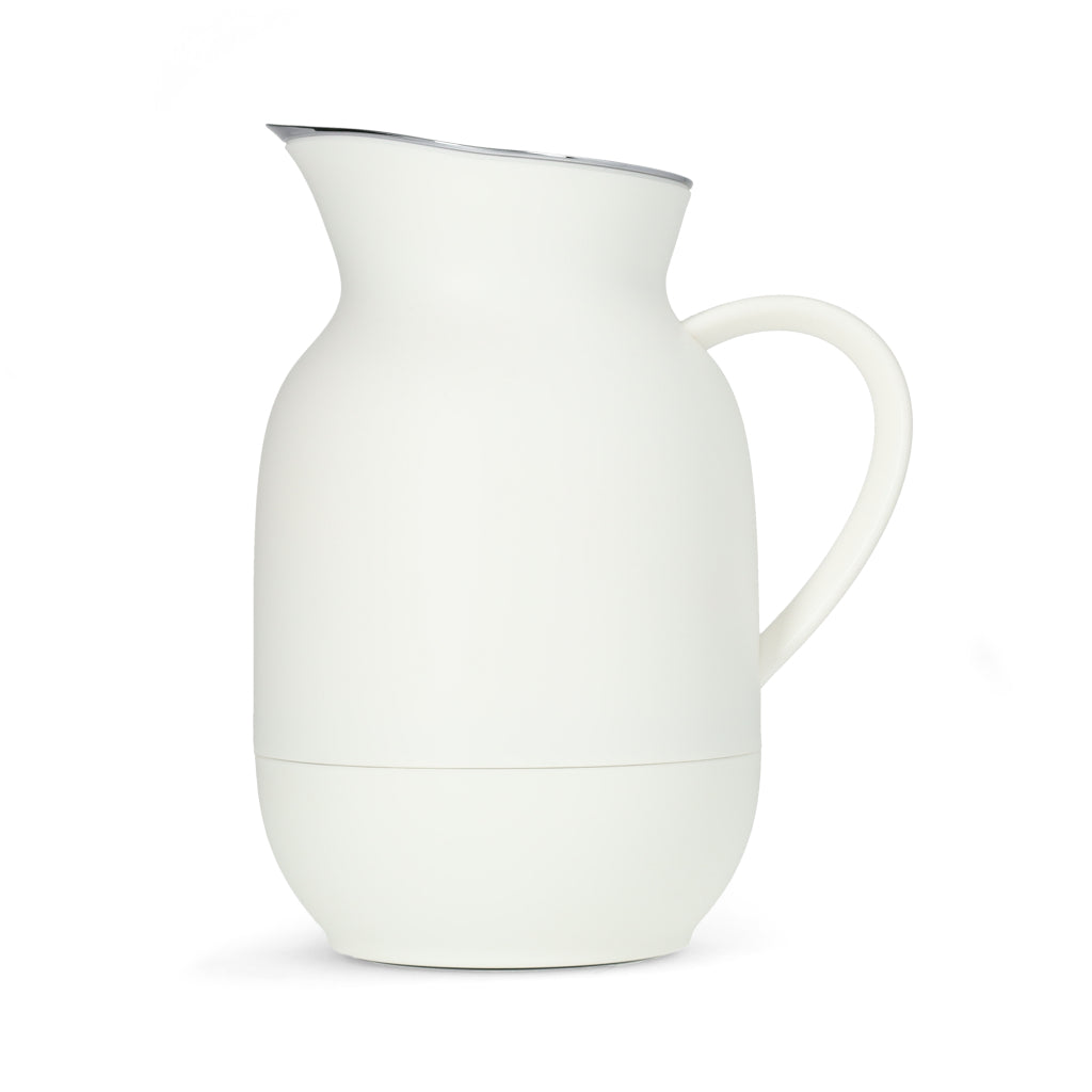 Stelton - Pichet isotherme amphore 1 l. blanc doux