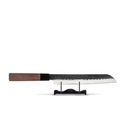 Shinrai Knives - Kurayami Damascus Brotmesser 20 cm