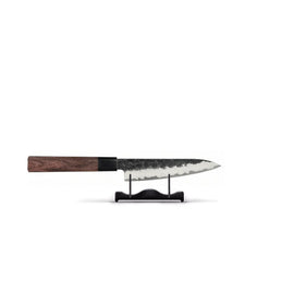 Shinrai Knives - Kurayami Damascus Officemesser 13 cm