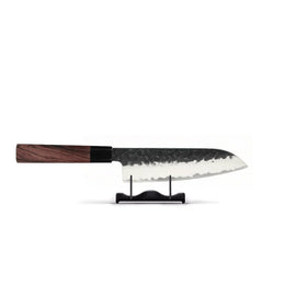 Shinrai Knives - Kurayami Damascus Santokumesser 18 cm