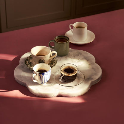 Addison Ross - Servierplatte - Scallop White
