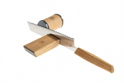 Horl - Brotmesser Eichenholz - Triple Pro Cut Doppelseitig gezahnt