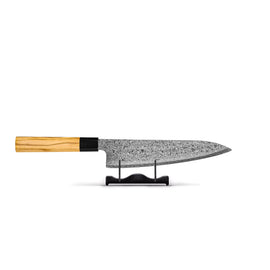 Shinrai Knives - Takumi Kaza Damascus Kochmesser 20 cm