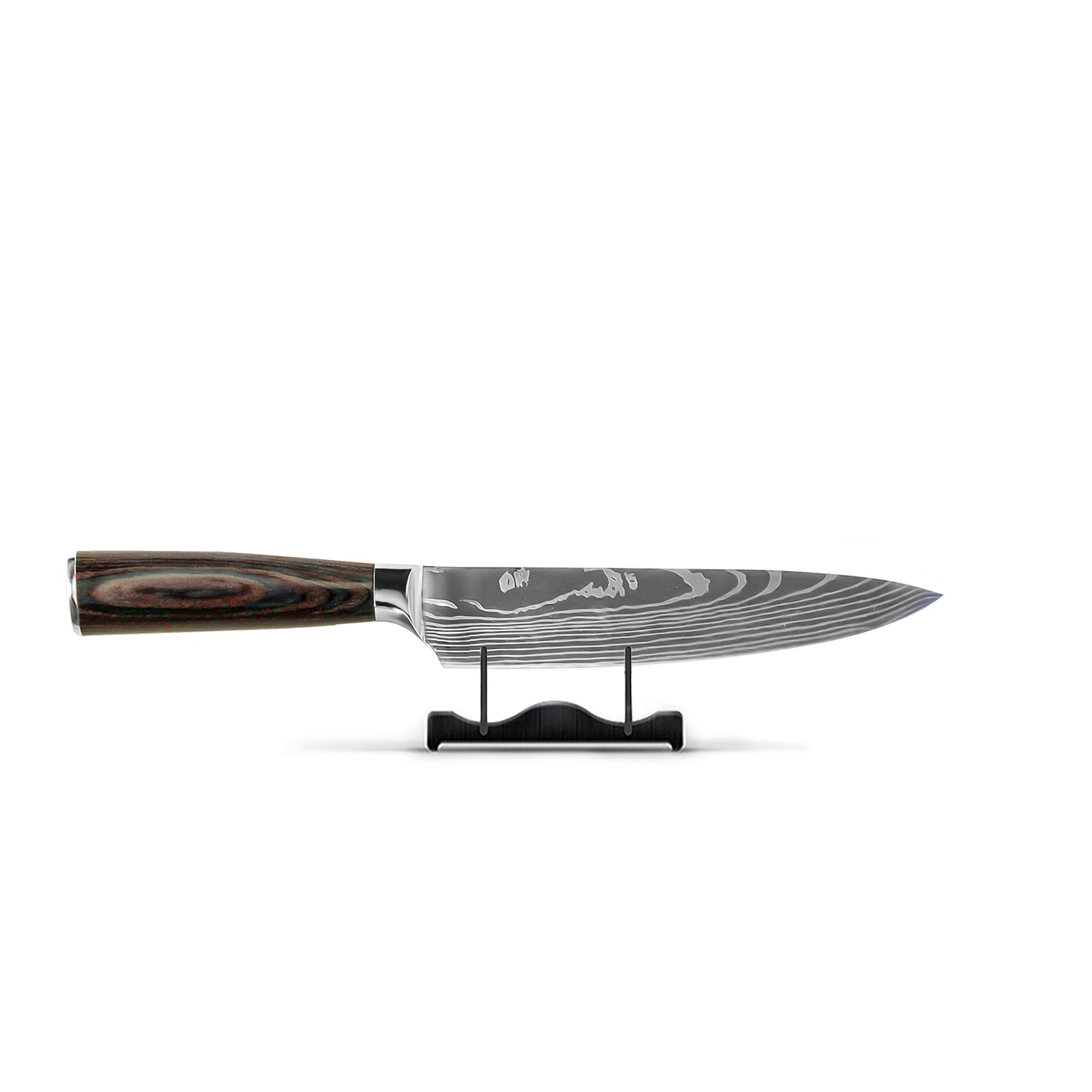 Shinrai Knives – 14-teiliges Messerset mit Damascus-Print – Master Collection XL-Set + Block