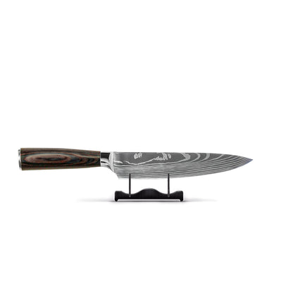 Shinrai Knives – 14-teiliges Messerset mit Damascus-Print – Master Collection XL-Set + Block