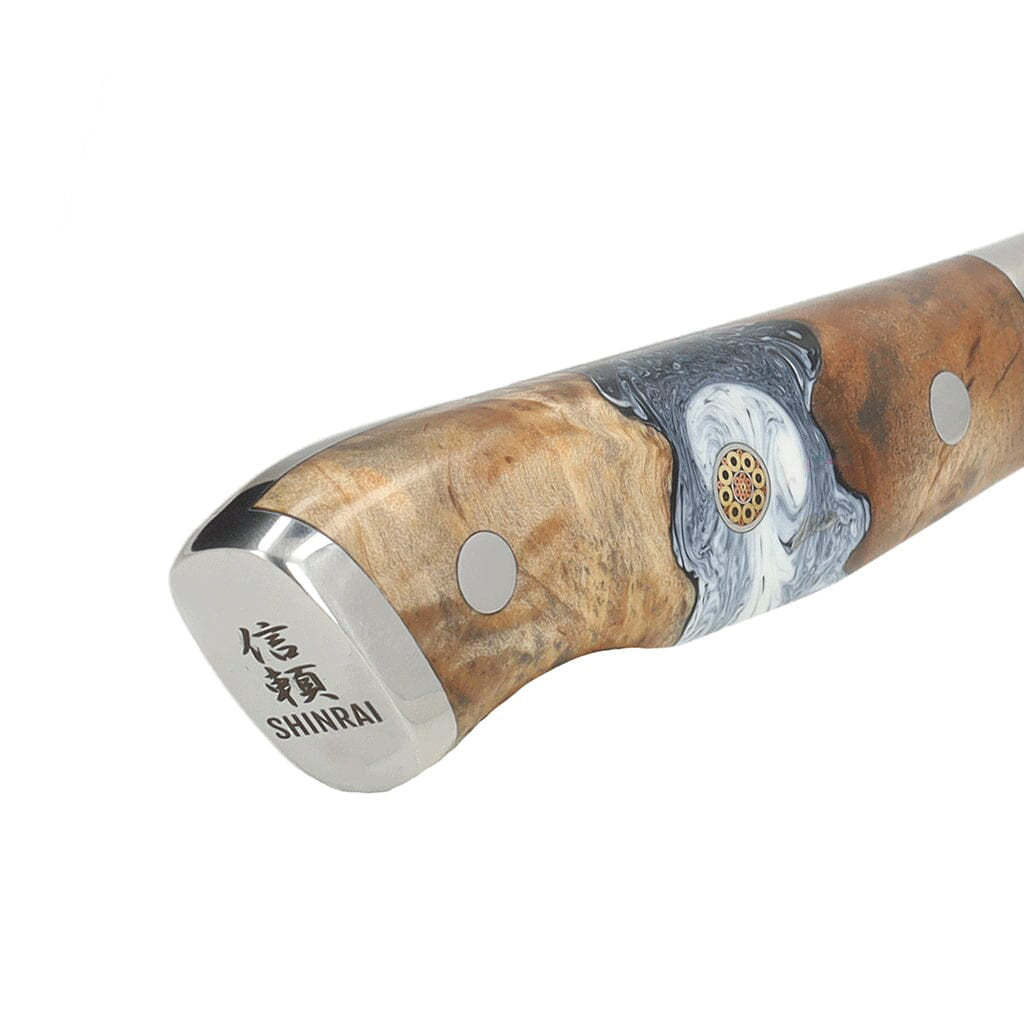 Shinrai Knives - Eclipse Series Damascus Kochmesser 20 cm