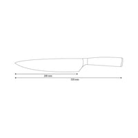 Shinrai Knives - Hammered Stainless Steel Couteau de chef 20 cm