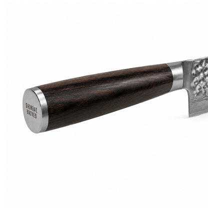Shinrai Japan - Hammered Damast BR - Couteau de chef Damas 20 cm