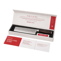 Nakiri en acier inoxydable martelé 18 cm