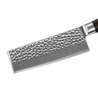 Shinrai Knives - Gehämmerte Damast BR Damast Nakiri 18 cm