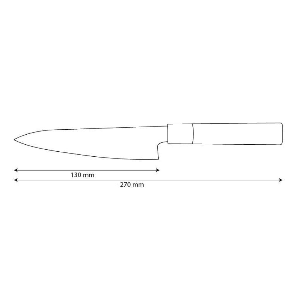 Shinrai Knives - Takumi Kaza Damascus Officemesser 13 cm