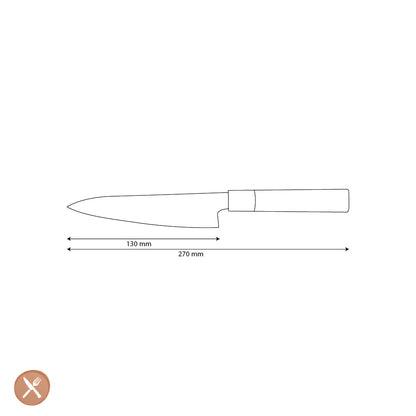 Shinrai Japon - Couteau d'office Takumi Kaza Damas 13 cm