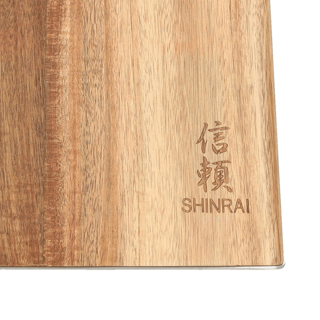 Shinrai Knives - Magnetischer Messerblock Cito einseitig - Akazienholz