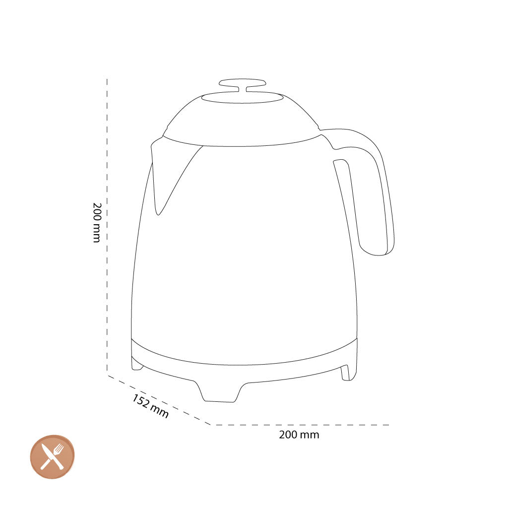 Smeg - Wasserkocher | Weiß | 1950er Jahre | Wasserkocher Standard