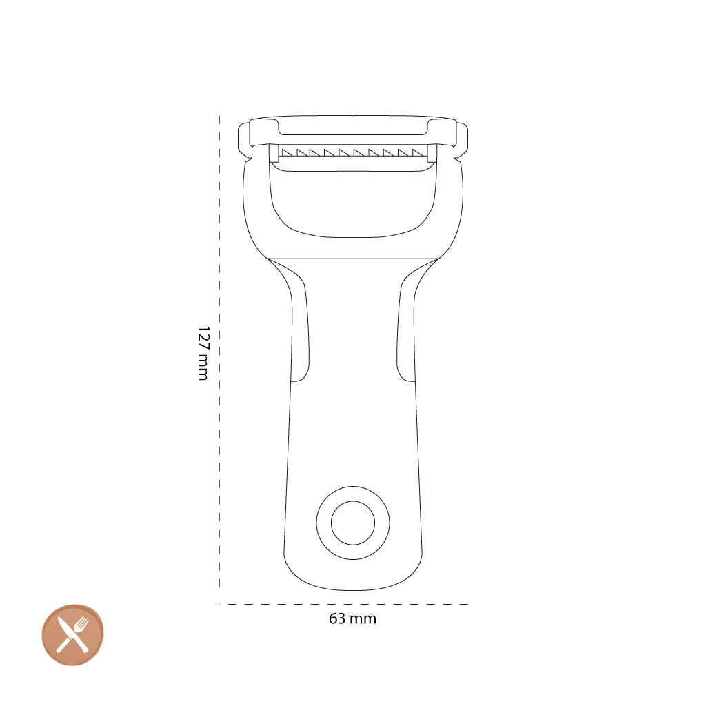 OXO Éplucheur Julienne Y modèle 3D