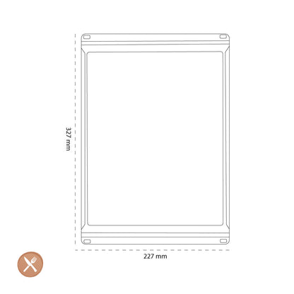 Planche à découper OXO 22,7 x 32,7 cm, lot de 3 pièces.