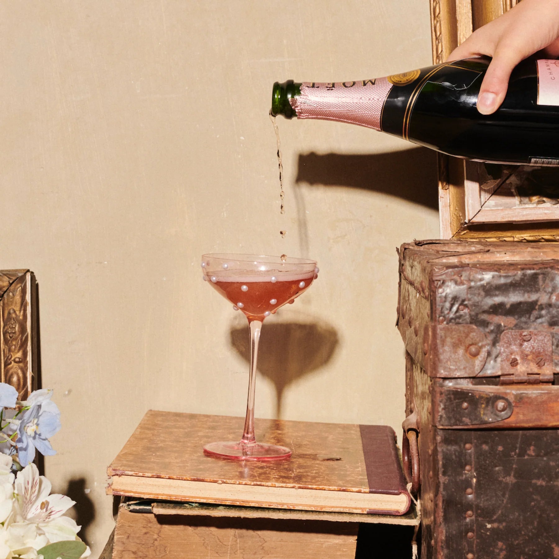 Verres à champagne