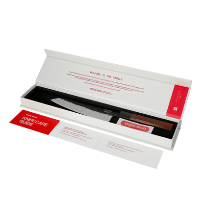 Shinrai Knives - Ensemble de couteaux Damas Kurayami 7 pièces