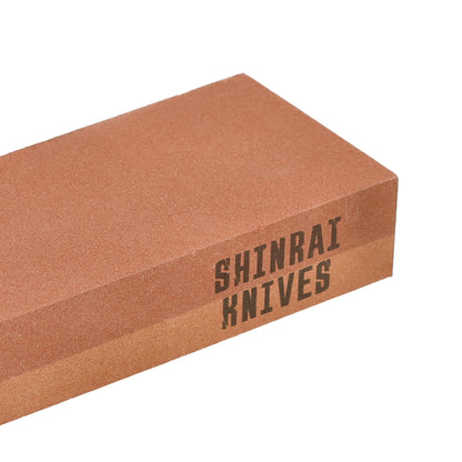 Shinrai Knives - Doppelseitiger Schleifstein - Körnung 600/1500