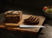 Horl - Brotmesser Eichenholz - Triple Pro Cut Doppelseitig gezahnt
