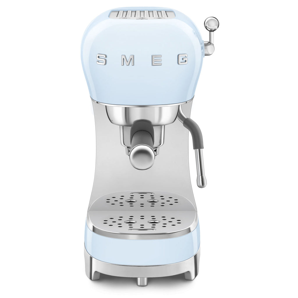 Smeg - Machine à expresso | Bleu pastel | années 1950 | Machine à expresso manuelle