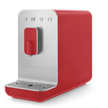 Smeg - Espressomaschine | Rot | Zeitgenössisch | Automatische Kaffeemaschine