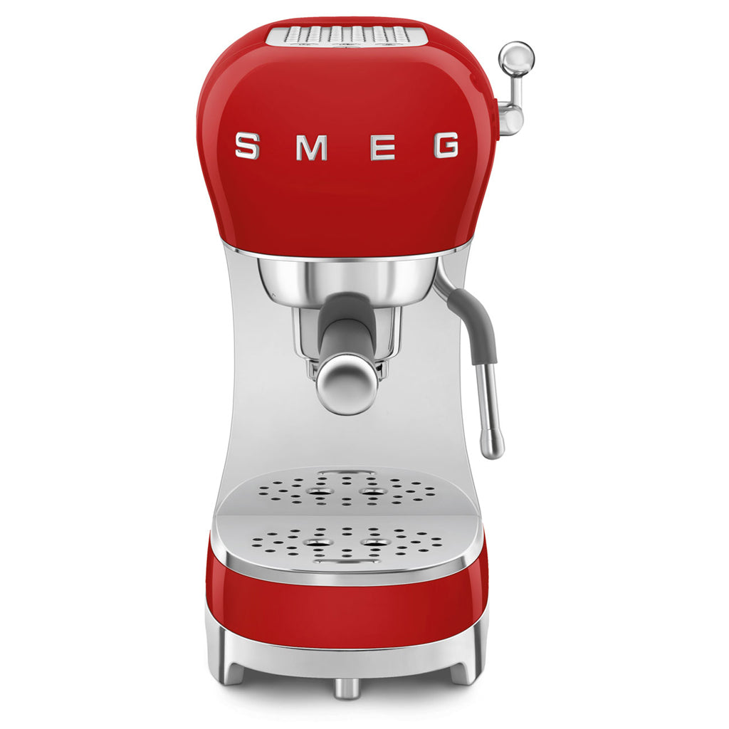 Smeg - Espressomaschine | Rot | 1950er Jahre | Manuelle Espressomaschine