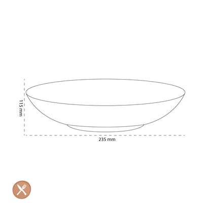 Villeroy & Boch - Fabriquer de la roche - Bol Plat 24cm