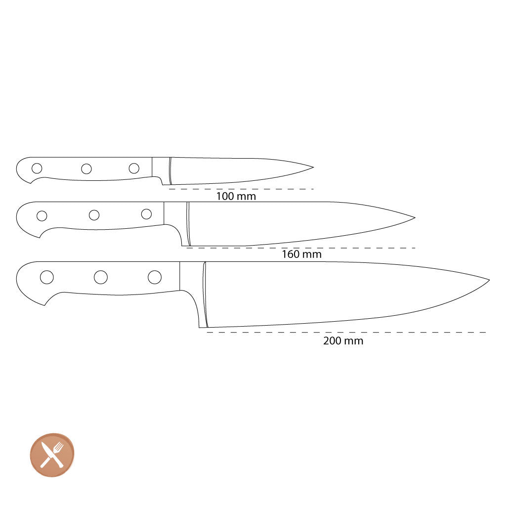 Zwilling - Prof S Messerset 3-teilig