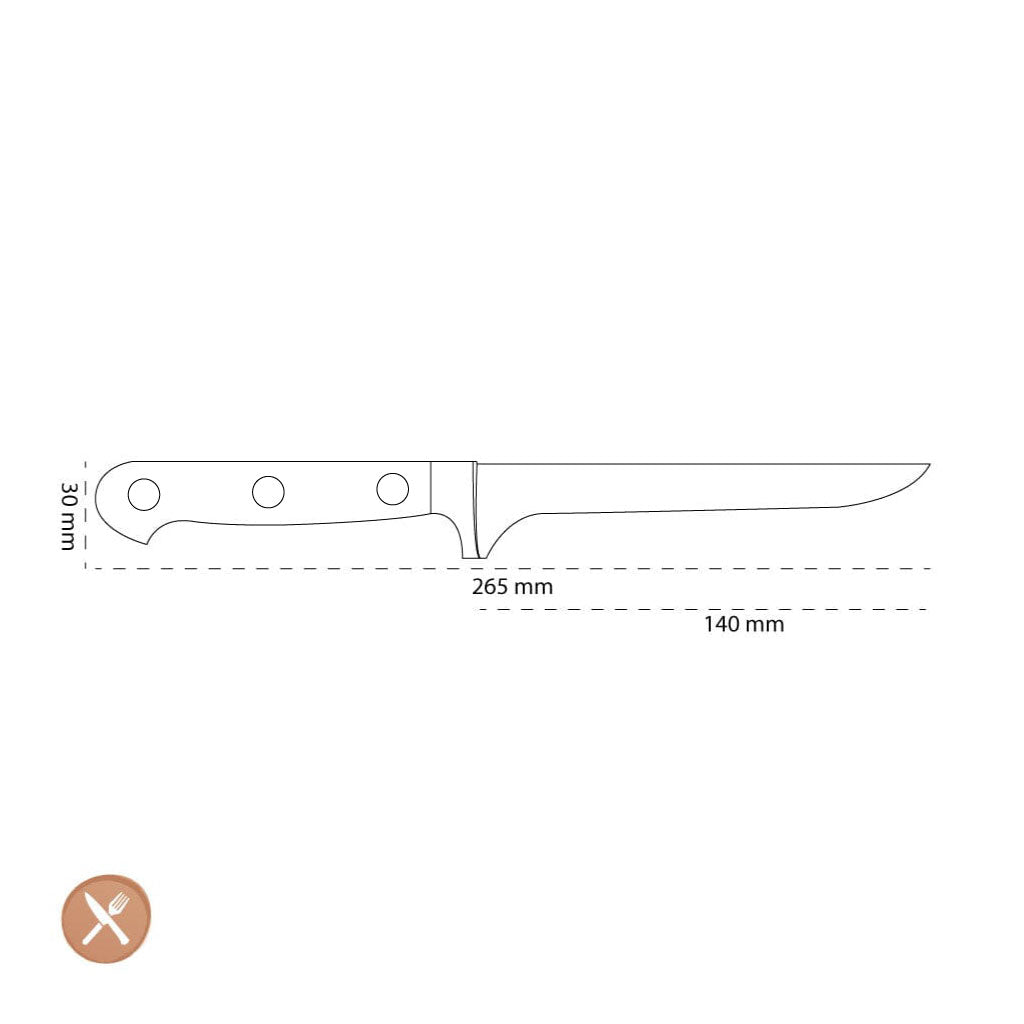 Zwilling - Couteau à désosser Prof S 140 mm